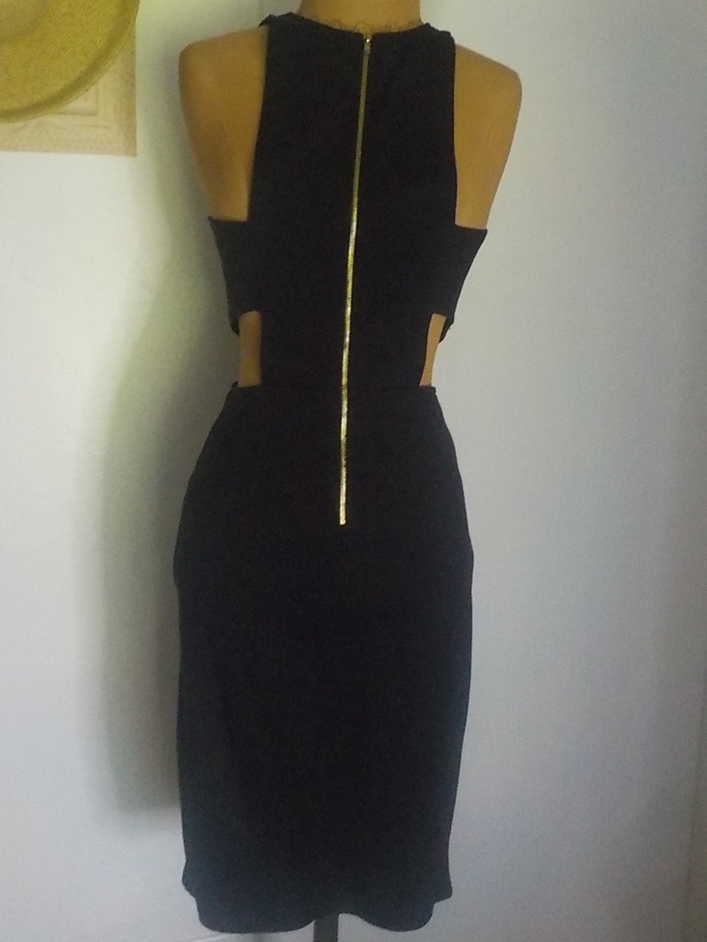 OPEN SIDES PENCIL DRESS
